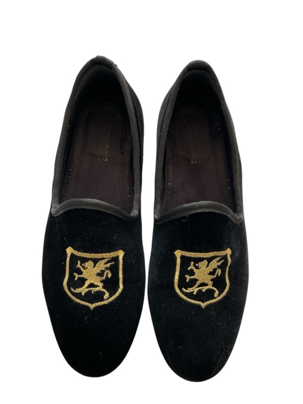 Stacy Adams Black Velvet Viva Loafers